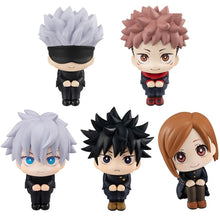 Load image into Gallery viewer, 10cm Anime Jujutsu Kaisen Figure Itadori Yuji Gojo Satori Fushiguro Megumi Kugisaki Kawaii Toy Car Decoration PVC Model Gift