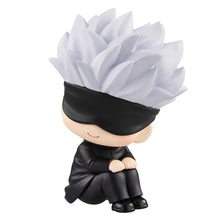 Load image into Gallery viewer, 10cm Anime Jujutsu Kaisen Figure Itadori Yuji Gojo Satori Fushiguro Megumi Kugisaki Kawaii Toy Car Decoration PVC Model Gift