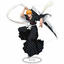 Load image into Gallery viewer, Anime BLEACH Acrylic Stand Action Figure Ichigo Kurosaki PVC Desktop Stand Model Toy Gift 15cm