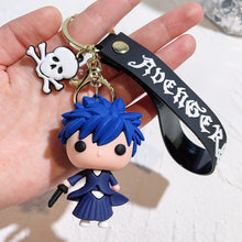 Load image into Gallery viewer, Anime BLEACH Figure Doll Toy Kurosaki Ichigo Model Keychain Backpack Ornament Keyrings Car Pendant Key Holder Kids Xmas Gifts