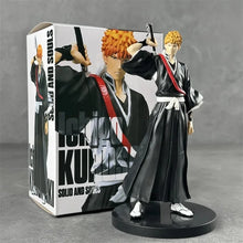 Load image into Gallery viewer, 19cm Anime BLEACH Figure Kurosaki Ichigo Draw Sword Zangetsu PVC Action Figures Knife Collection Model Toys For Boy Gifts