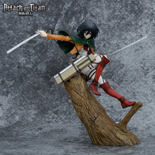 Load image into Gallery viewer, ARTFX J Attack on Titan Anime Figure Mikasa Ackerman Action Figure Levi Ackerman PVC Statue Collectible Figurine Model Doll Toys