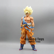 Load image into Gallery viewer, 28cm Dragon Ball Z Figure Goku Anime Figures First Super Saiyan Gk Blood coating Gokou PVC Model Toys Doll Collectible Gifts