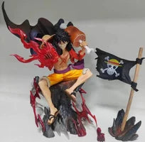 Load image into Gallery viewer, Cartoon Ace Dolls One Piece Figure Sanji Model Gk Luffy Gear5 Statue Anime White Beard Figurine PVC Collection Ben Bekkuman Toys