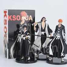 Load image into Gallery viewer, 18cm BLEACH Anime Figure Hitsugaya Toushirou Zaraki Kenpachi Kurosaki Ichigo PVC Action Figure Collectible Model Toys Kid Gift