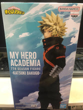 Load image into Gallery viewer, In Stock Original BANPRESTO My Hero Academia 7TH SEASON FIGURE Katsuki Bakugo Figure Anime Model Genuine Boxed Toy