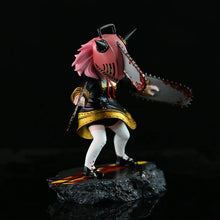 Load image into Gallery viewer, SPY×FAMILY Anya Forger as Chainsaw Man Anime Action Figure Toys 18CM