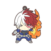 Load image into Gallery viewer, My Hero Academia Anime Bakugou Katsuki Midoriya Izuku Dabi Hawks Rubber Keychain Ornament Toys Collection Gift