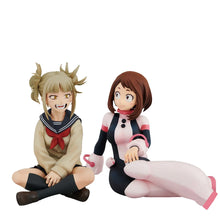 Load image into Gallery viewer, My Hero Academia Figure toga himiko Figurine Collection anime Doll Toys Uraraka Ochako Sitting Action Figure Model Boy Girl gift 10cm