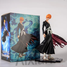 Load image into Gallery viewer, 18cm BLEACH Anime Figure Hitsugaya Toushirou Zaraki Kenpachi Kurosaki Ichigo PVC Action Figure Collectible Model Toys Kid Gift