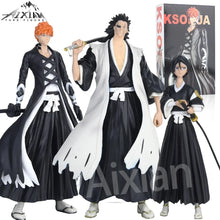 Load image into Gallery viewer, Aixlan 3pcs BLEACH Anime Figure Kurosaki Ichigo PVC Action Figure Kuchiki Rukia Figurine Collectible Model Toys Kid Gift