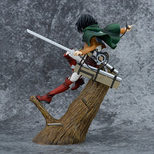 Load image into Gallery viewer, ARTFX J Attack on Titan Anime Figure Mikasa Ackerman Action Figure Levi Ackerman PVC Statue Collectible Figurine Model Doll Toys