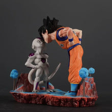Load image into Gallery viewer, 14cm Dragon Ball Z Goku Frieza Anime Figure Son Goku Vs Frieza Pvc Model Statue Doll Collection Decoration Ornaments Toys Gift