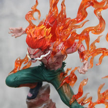 Load image into Gallery viewer, 26cm Naruto Might Guy Figure Ten Years of Shinobi Anime Action Figure With Light Immortal Sitting Pvc Model Collection Toy Gift