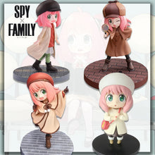 Load image into Gallery viewer, Kawaii Anime Spy X Family Action Figure Toys PVC Anya Detective Spy Family Figures Desktop Decoration Cute Gifts for Kids