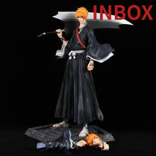Load image into Gallery viewer, 33CM Deluxe Anime Bleach GK Kurosaki Ichigo PVC Action Figure Ichigo Kurosaki Figurine Collectible Model Doll Toy