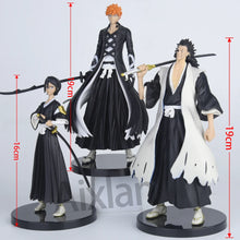 Load image into Gallery viewer, 18cm BLEACH Anime Figure Hitsugaya Toushirou Zaraki Kenpachi Kurosaki Ichigo PVC Action Figure Collectible Model Toys Kid Gift