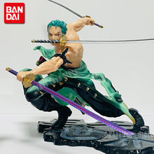 Load image into Gallery viewer, Hot One Piece 10cm Anime Figure GK Roronoa Zoro Three-blade Sa-maximum Manga Anime Statue Action Figure Collection Model Kid Toy