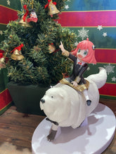 Load image into Gallery viewer, 14cm SPY×FAMILY Anya Anime Figure Bond Anya Forger Action Figures Kawaii Girl Riding Dog Figurine PVC Collection Model Doll Toy
