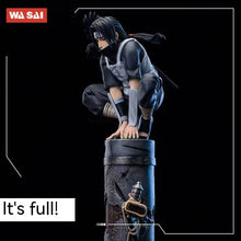 Load image into Gallery viewer, 23cm Anime Naruto Anbu Uchiha Itachi Tsukuyomi Sharingan Squatting In·stock Figure Pvc Model Decoration Collection Toy Gift Ship