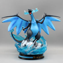 Load image into Gallery viewer, Pokemon Evolution Eevee Anime Figures Charizard Raichu Mewtwo Dragonite Venusaur Gengar Illuminous Figurine PVC Statue Model Toy