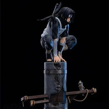 Load image into Gallery viewer, 23cm Anime Naruto Anbu Uchiha Itachi Tsukuyomi Sharingan Squatting In·stock Figure Pvc Model Decoration Collection Toy Gift Ship