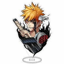 Load image into Gallery viewer, Anime BLEACH Acrylic Stand Action Figure Ichigo Kurosaki PVC Desktop Stand Model Toy Gift 15cm