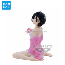 Load image into Gallery viewer, Original Genuine Banpresto Bleach 11cm Kuchiki Rukia Rest Time Anime Action Figure Adult Collectible Model Doll Toy