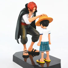 Load image into Gallery viewer, 18cm One Piece Anime Figure Four Emperors Shanks Straw Hat Luffy Action Figure One Piece Sabo Ace Sanji Roronoa Zoro Figurine