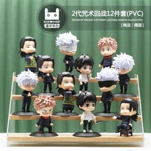Load image into Gallery viewer, 12Pcs/set Jujutsu Kaisen Figure Toys Gojo Satoru PVC Model Ornaments Kids Gift