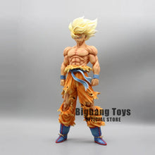 Load image into Gallery viewer, 28cm Dragon Ball Z Figure Goku Anime Figures First Super Saiyan Gk Blood coating Gokou PVC Model Toys Doll Collectible Gifts
