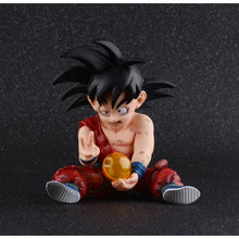 Load image into Gallery viewer, 10cm Dragon Ball Z Anime Son Goku with the Crystal Ball Pvc Model Statue Collection Decoration Doll Ornaments Toys Birthday Gift