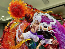 Load image into Gallery viewer, One Piece GK Model Red and White Hair Nika Luffy Shanks Anime Figure Decoration Premium large Statue