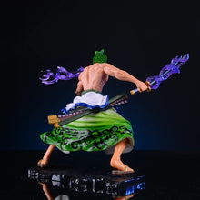 Load image into Gallery viewer, New 20cm One Piece Anime Figure GK Roronoa Zoro Action Figure PVC Collection Cartoon Model Doll Gift Toys Decoration