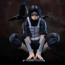 Load image into Gallery viewer, 23cm Anime Naruto Anbu Uchiha Itachi Tsukuyomi Sharingan Squatting In·stock Figure Pvc Model Decoration Collection Toy Gift Ship