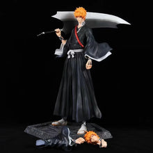 Load image into Gallery viewer, 33CM Deluxe Anime Bleach GK Kurosaki Ichigo PVC Action Figure Ichigo Kurosaki Figurine Collectible Model Doll Toy