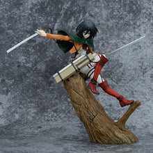 Load image into Gallery viewer, ARTFX J Attack on Titan Anime Figure Mikasa Ackerman Action Figure Levi Ackerman PVC Statue Collectible Figurine Model Doll Toys
