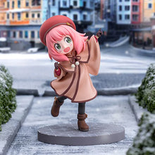 Load image into Gallery viewer, New 2pcs Anime Spy X Family CODE:White 14cm Toy PVC Anya Winter Clothing Detective Image Desktop Decorations Cute Gifts for Kids