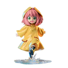 Load image into Gallery viewer, 12.5cm Spy X Family Anime Figure Kawaii Raincoat Anya Forger Action Figures Yor Forger Figurine PVC Collectible Model Doll Toys