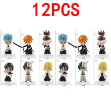 Load image into Gallery viewer, 2Set Wholesale BLEACH Action Figure Cool Cute Anime Figure Toy Doll Model Desk Decoration For Kid Birthday Gifts