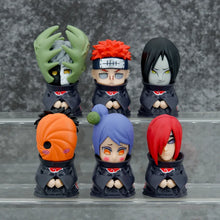 Load image into Gallery viewer, 6Pcs/set Naruto Amine figure Shippuden Action Figures Q Version Cute Akatsuki Itachi Pain Obito Model Doll Collection Toys Gift