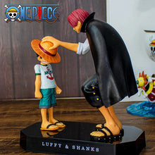 Load image into Gallery viewer, 18cm One Piece Anime Figure Four Emperors Shanks Straw Hat Luffy Action Figure One Piece Sabo Ace Sanji Roronoa Zoro Figurine