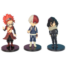 Load image into Gallery viewer, My Hero Academia 9 Pcs Cute Ver. Midoriya All Might Bakugou Shoto Ochaco PVC Action Figure Boku no Hero Gift Doll Model 8-10cm