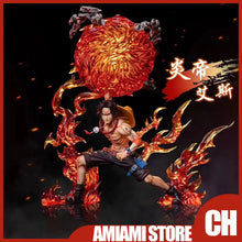 Load image into Gallery viewer, One Piece Anime Figure 26cm Portgas·D· Ace Cartoon Action Peripheral Toys Figures Ace Mera Mera No Mi Model Pvc Gifts Toys