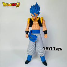 Load image into Gallery viewer, 31CM Anime Dragon Ball Z Super Saiyan Blue Gogeta PVC Action Figure Model Toys Desktop Decoraction Children Birthday Gift