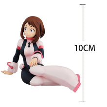Load image into Gallery viewer, My Hero Academia Figure toga himiko Figurine Collection anime Doll Toys Uraraka Ochako Sitting Action Figure Model Boy Girl gift 10cm