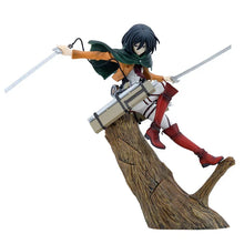 Load image into Gallery viewer, ARTFX J Attack on Titan Anime Figure Mikasa Ackerman Action Figure Levi Ackerman PVC Statue Collectible Figurine Model Doll Toys