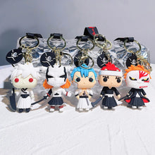 Load image into Gallery viewer, Anime BLEACH Figure Doll Toy Kurosaki Ichigo Model Keychain Backpack Ornament Keyrings Car Pendant Key Holder Kids Xmas Gifts