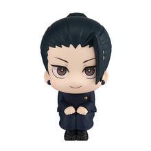 Load image into Gallery viewer, 10cm Jujutsu Kaisen Anime Figure Look Up Q Version Satoru Gojo/Geto Suguru Action Figure Fushiguro Toji/Okkotsu Yuta Figurine