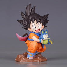 Load image into Gallery viewer, 10cm Anime Dragon Ball Z Figure Goku Figure Goku Embrace Pura PVC GK Figures Yamcha Anime Collectible Model Toys Gifts